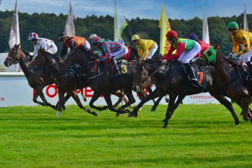 Saisoneröffnung der Rennbahn Hoppegarten am Ostersonntag