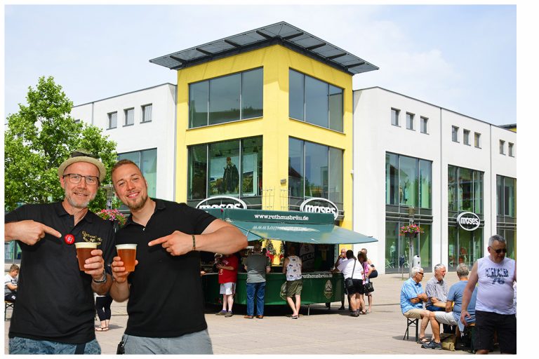 Frühschoppen auf dem Marktplatz