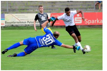 Kapitän Lukas Stagge führt FSV Union zum Sieg