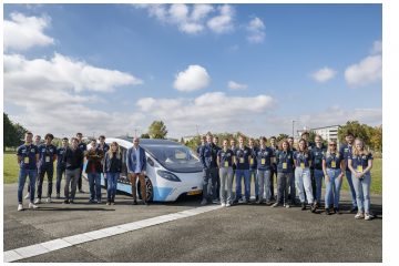 Solarbetriebenes Haus auf Rädern