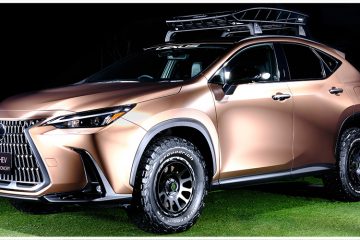 Zwei Konzeptfahrzeuge von Lexus