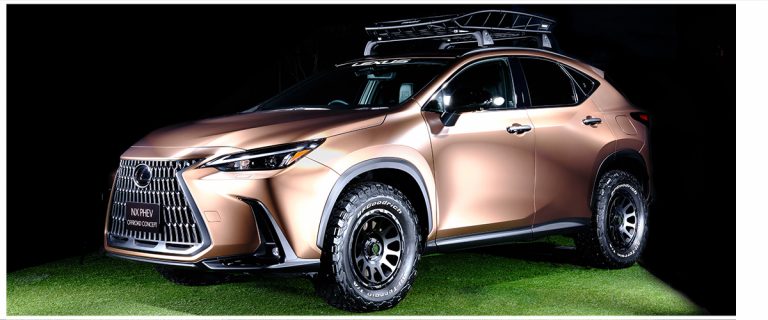 Zwei Konzeptfahrzeuge von Lexus