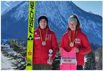 Alvine Holz und Max Unglaube gewinnen