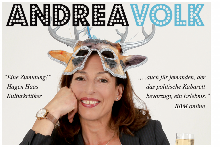 Andrea Volk mit ihrem neuen Programm