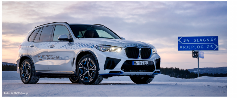 BMW iX5 Hydrogen in der finalen Wintererprobung