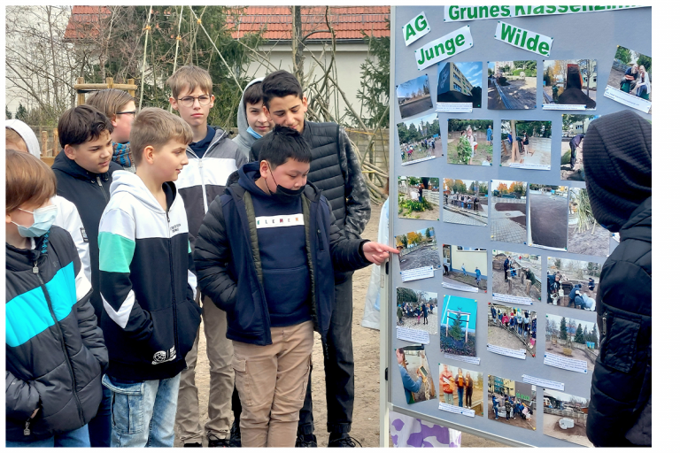 Für mehr Grün auf dem Schulhof