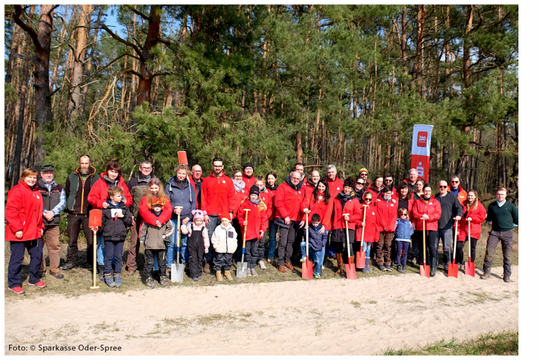 Sparkasse Oder-Spree forstet auf