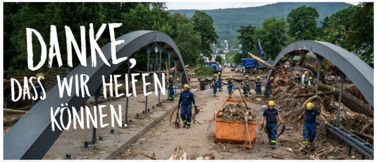 Jahrestag Starkregen 2021