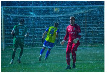 Pokal-Aus im Schneegestöber