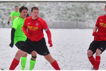Derby im Schneegestöber