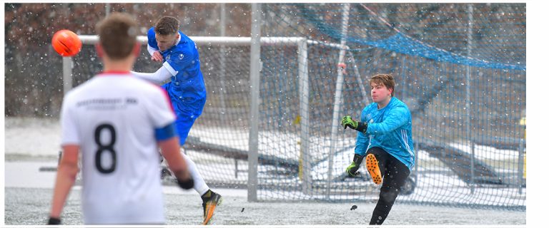 Pneumant mit zu spätem Durchblick