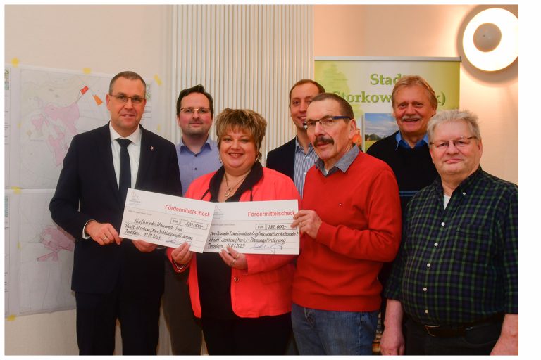 Fördermittelbescheid für Storkow
