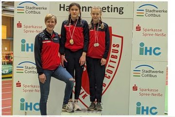 Mädchen-Power beim Hallenmeeting in Cottbus