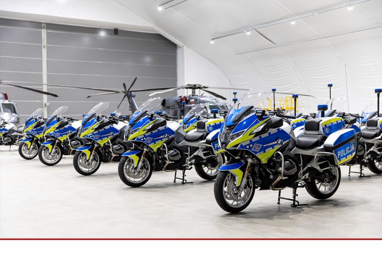 BMW Motorräder für Behörden in Polen