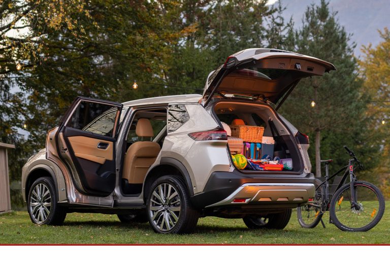 Neuen Nissan X-Trail mit umfassendem Zubehör