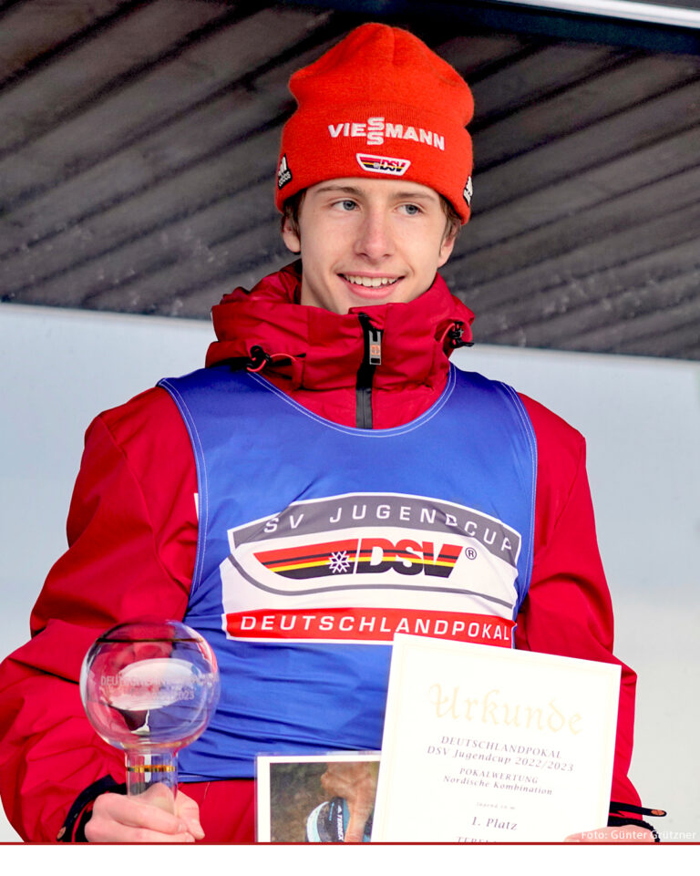 Moritz Terei bester Deutscher in Nordischer Kombination