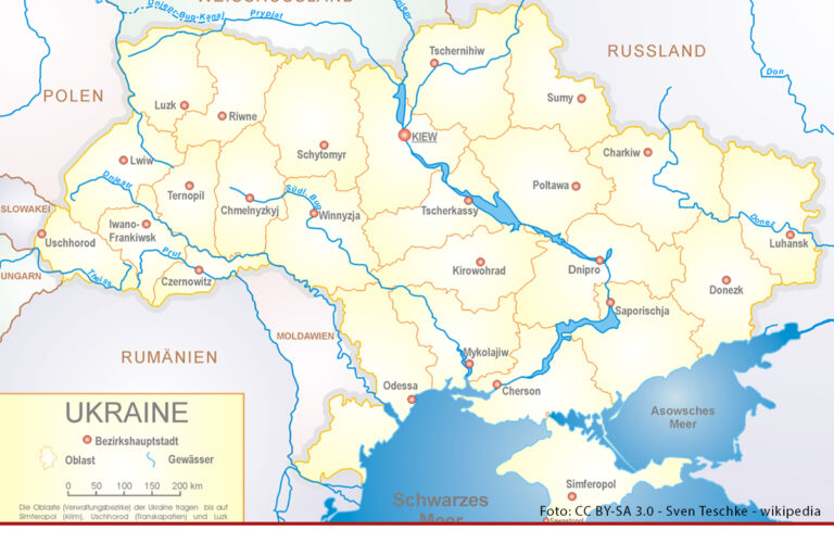 Wie die Ukraine zu ihren Grenzen kam