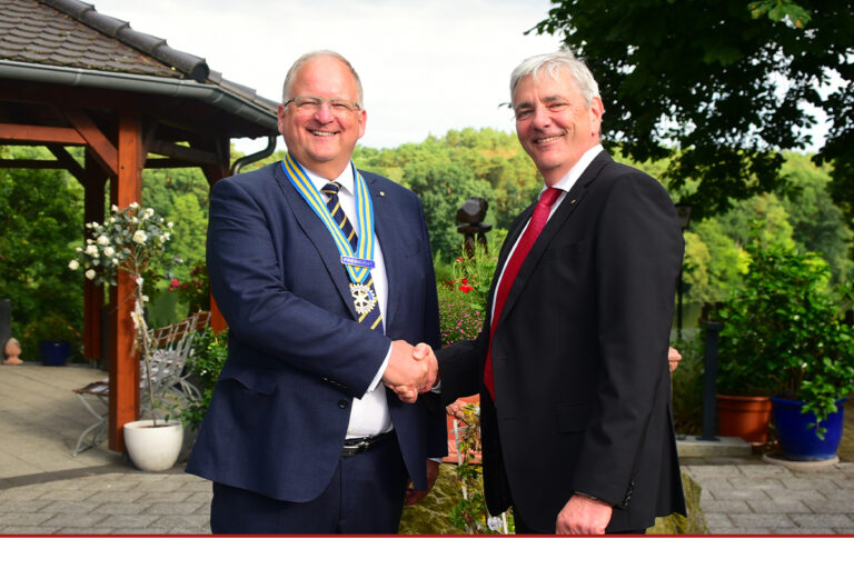 Ämterübergabe bei Rotary in Fürstenwalde