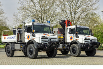 Einsetzbarkeit hochgeländegängiger Unimog
