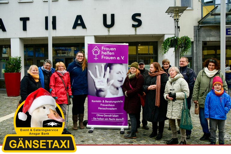 Aktionstag gegen Gewalt an Frauen