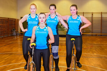 3. Junior Masters im Kunstradfahren