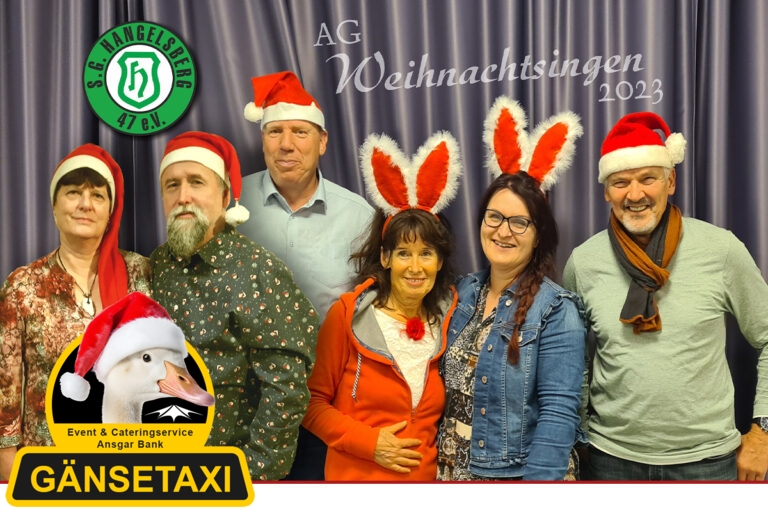 Weihnachtssingen bei der SG Hangelsberg