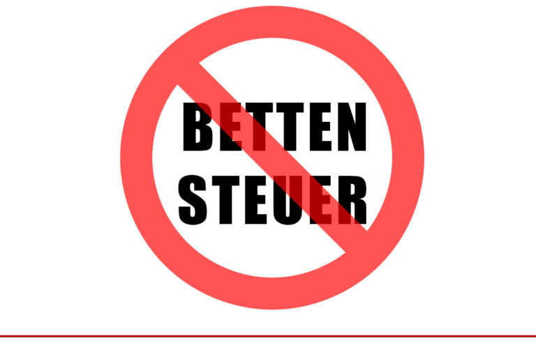 Bettensteuer für Hotels zum 1. April – kein Scherz!