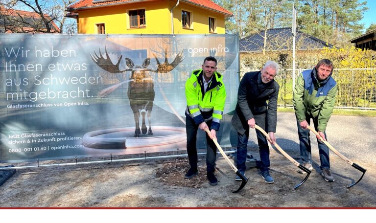 Glasfaserausbau in Erkner startet