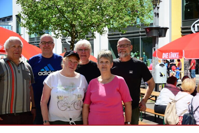 1.Mai auf dem Marktplatz Fürstenwalde
