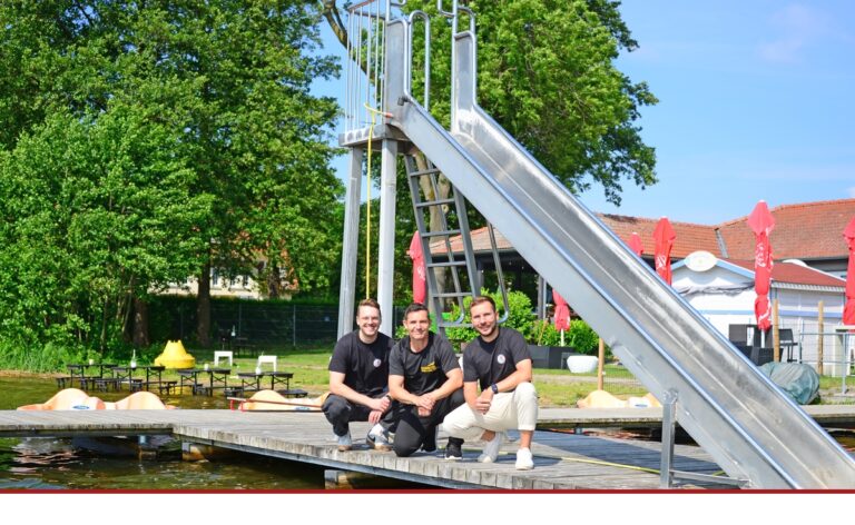Schwimmen lernen für Kinder am See