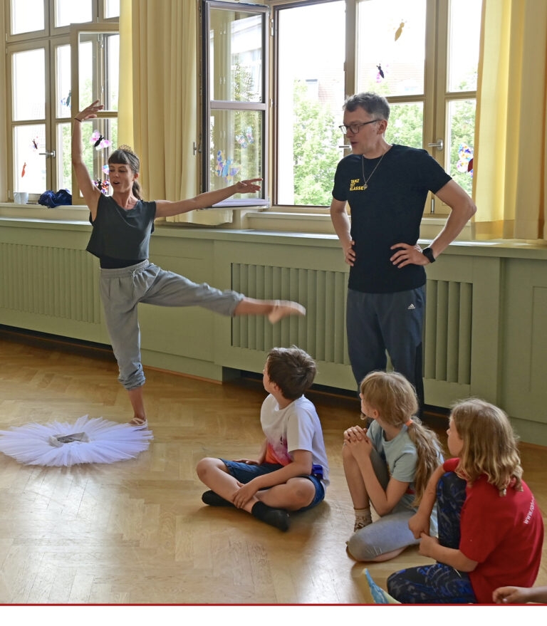 Projektgruppen im Ballettfieber