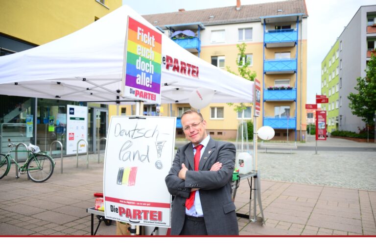 Die PARTEI mischt die Stadt auf