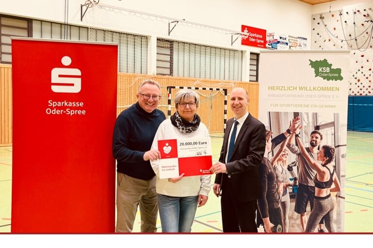 Sparkasse Oder-Spree fördert Breitensport