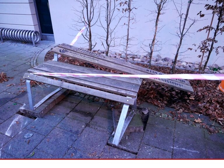 Entsetzen über Mutwillige Zerstörungswahn