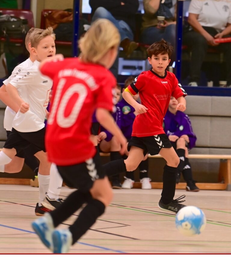 Junge Talente am Ball