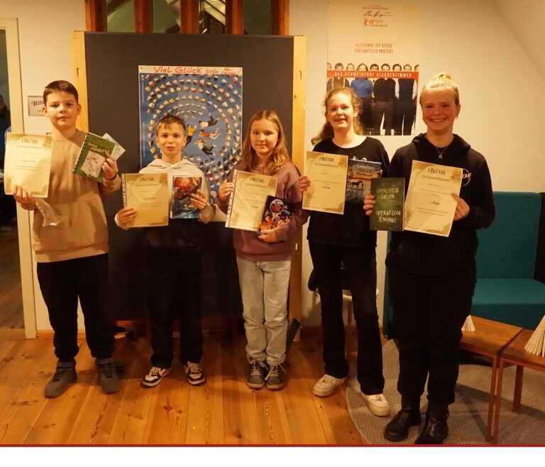 Vorlesewettbewerb in der Stadtbibliothek Storkow