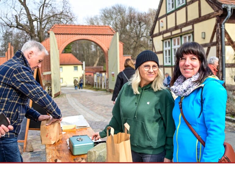 Frühlingserwachen auf der Storkower Burg