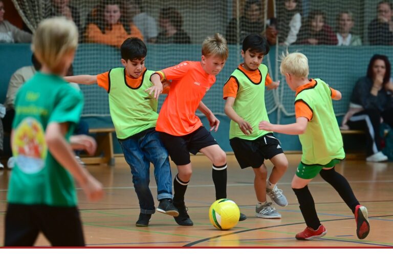 Kleine Kicker ganz groß