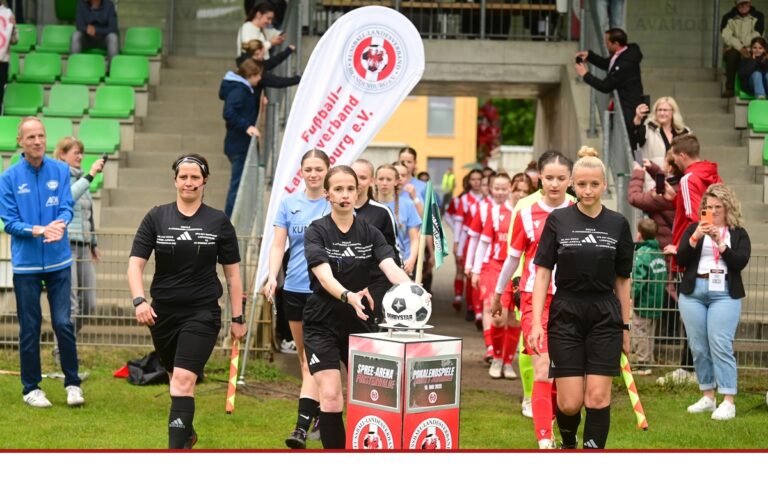 Landespokalfinals in der Spree – Arena