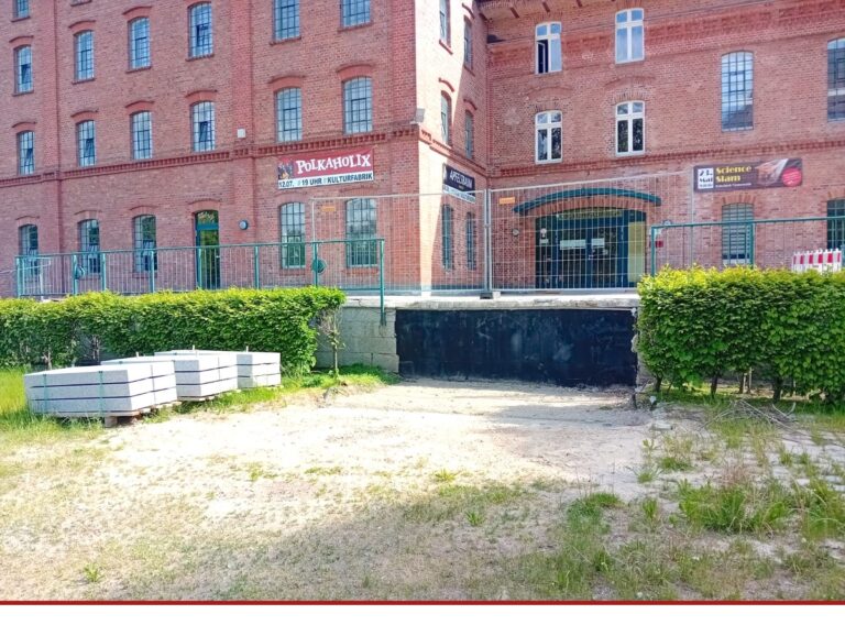 Sanierung der Terrasse der Kulturfabrik startet