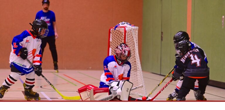 Skaterhockey-Tag mit Vollgas!