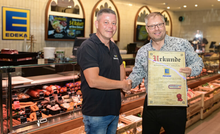 Dank & Anerkennung für Edeka Förster