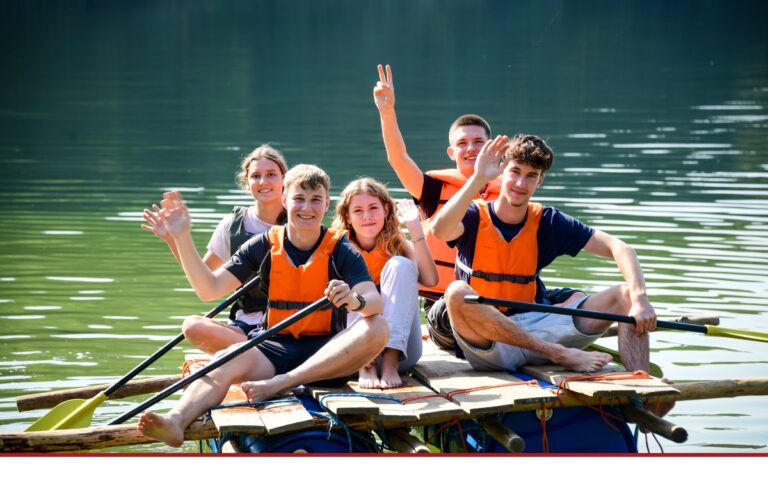 Klassenstart am Trebuser See