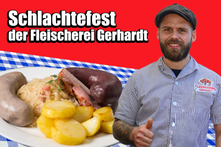 Schlachtefest der Fleischerei Gerhardt