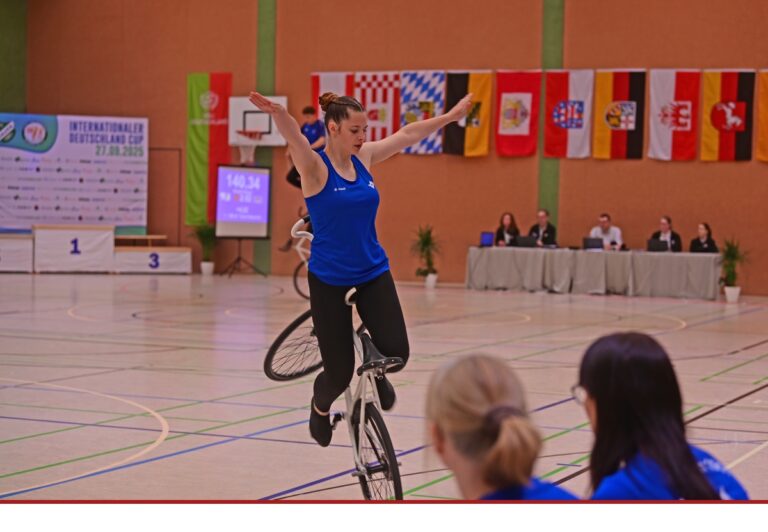 Kunstradsport auf höchstem Niveau
