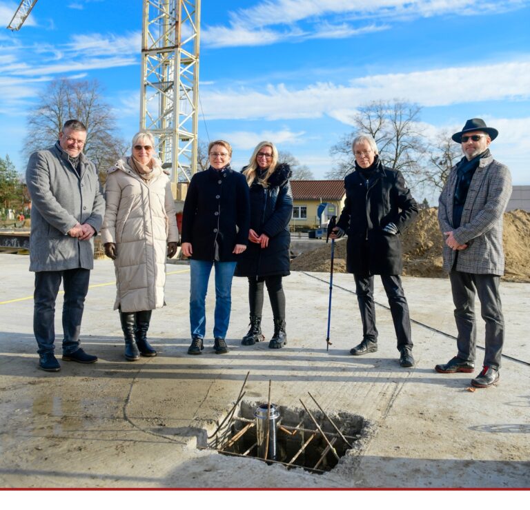 Grundsteinlegung im Amt Odervorland