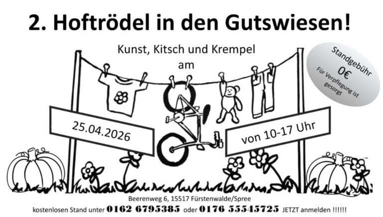 Hof-Trödel in den Gutswiesen
