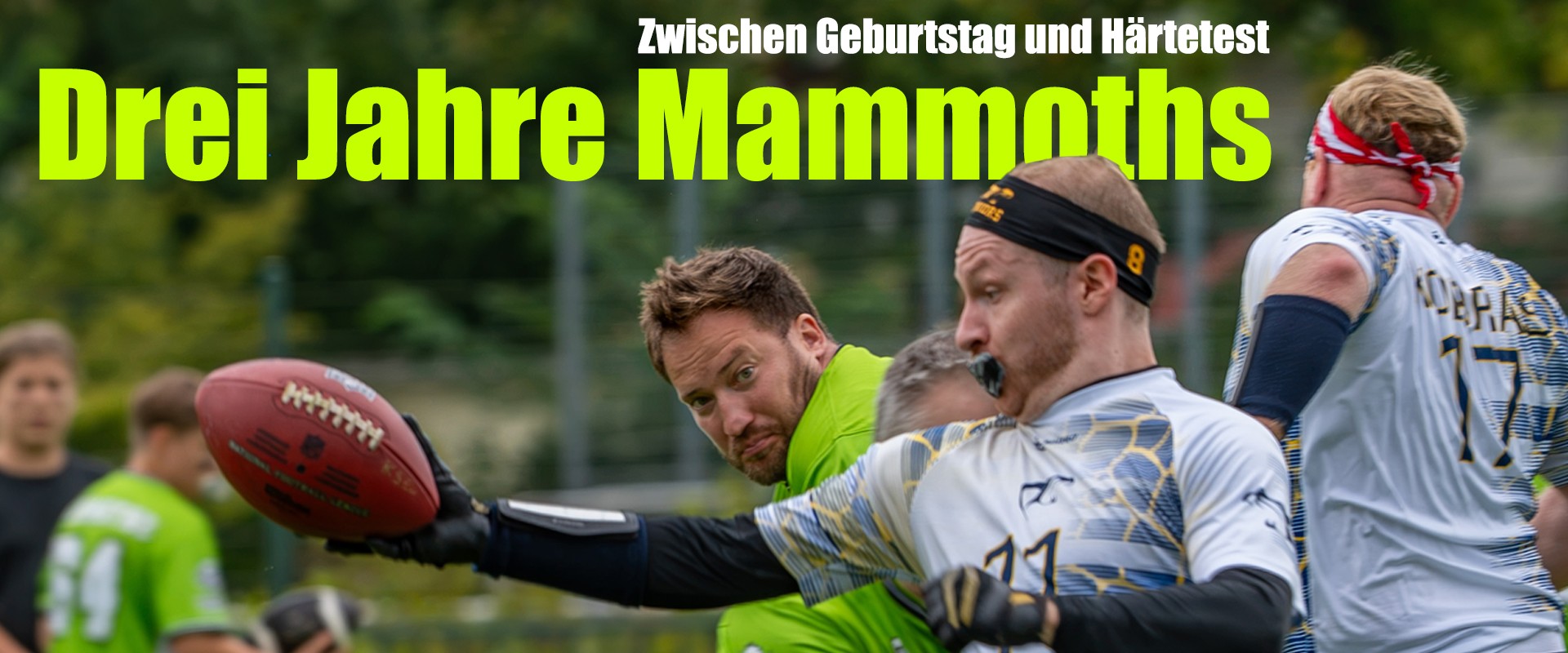 Drei Jahre Mammoths