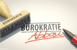 Weniger Bürokratie