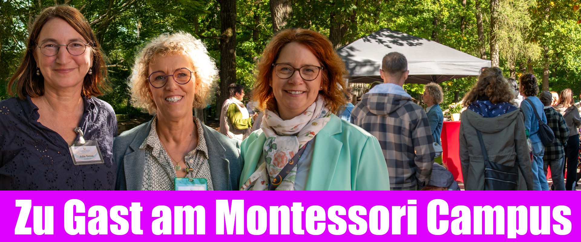 Zu Gast am Montessori Campus